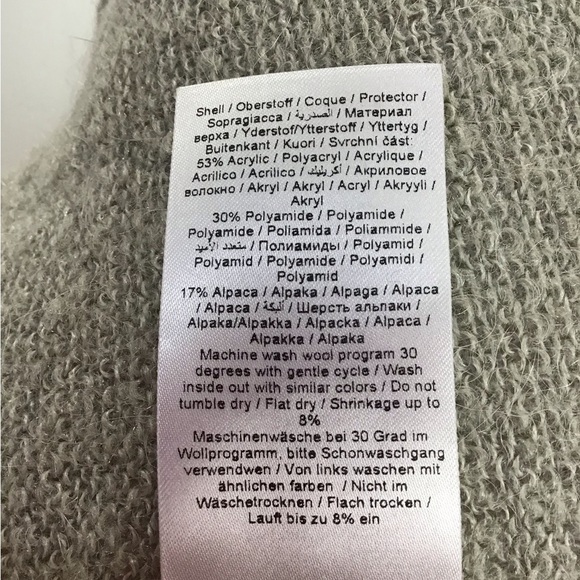 Soaked In Luxury Alpaca Blend Galia Open Front Cardigan - Picture 8 of 9